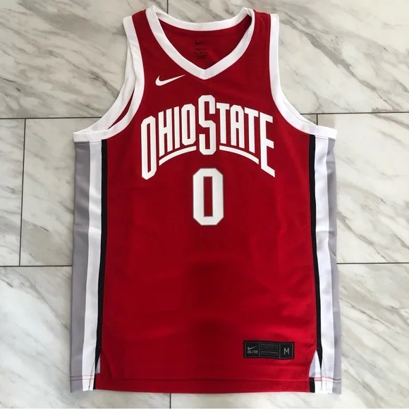 Nike Men's The Ohio State Buckeye's #0 Basketball Jersey CN3616-657 - Picture 2 of 7
